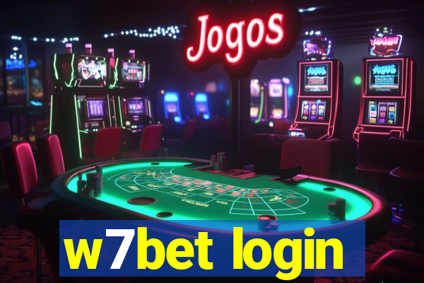w7bet login